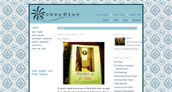 Desktop Screenshot of blog.mackeyblue.com